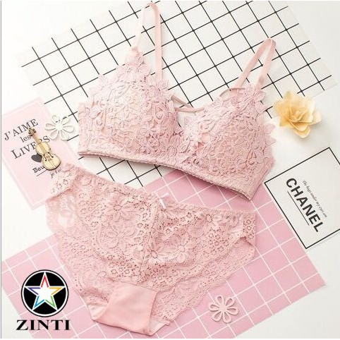 Bộ đồ lót ren sexy, quyến rũ không gọng, đệm mỏng | BigBuy360 - bigbuy360.vn