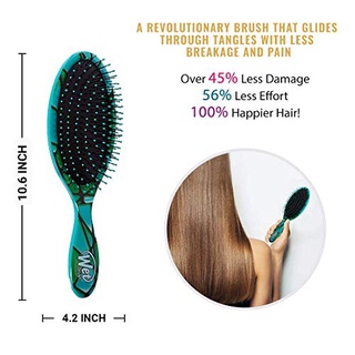 Lược gỡ rối wet brush pro original detangler stained glass nhiều màu mới