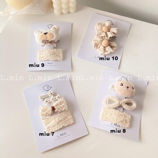 SET KẸP TÓC XINH XẮN (BY L.MIN)