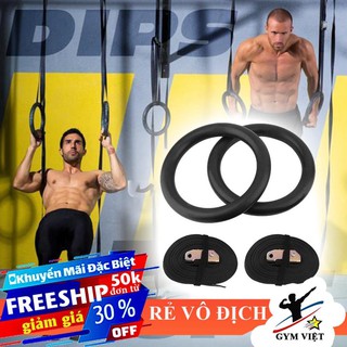 🎁 Vòng xà gymnastic rings giá rẻ 2021 /⭐ FREE SHIP ⭐/ Vòng xà tay gym có khóa điều chỉnh tiện lợi [ HOT ]