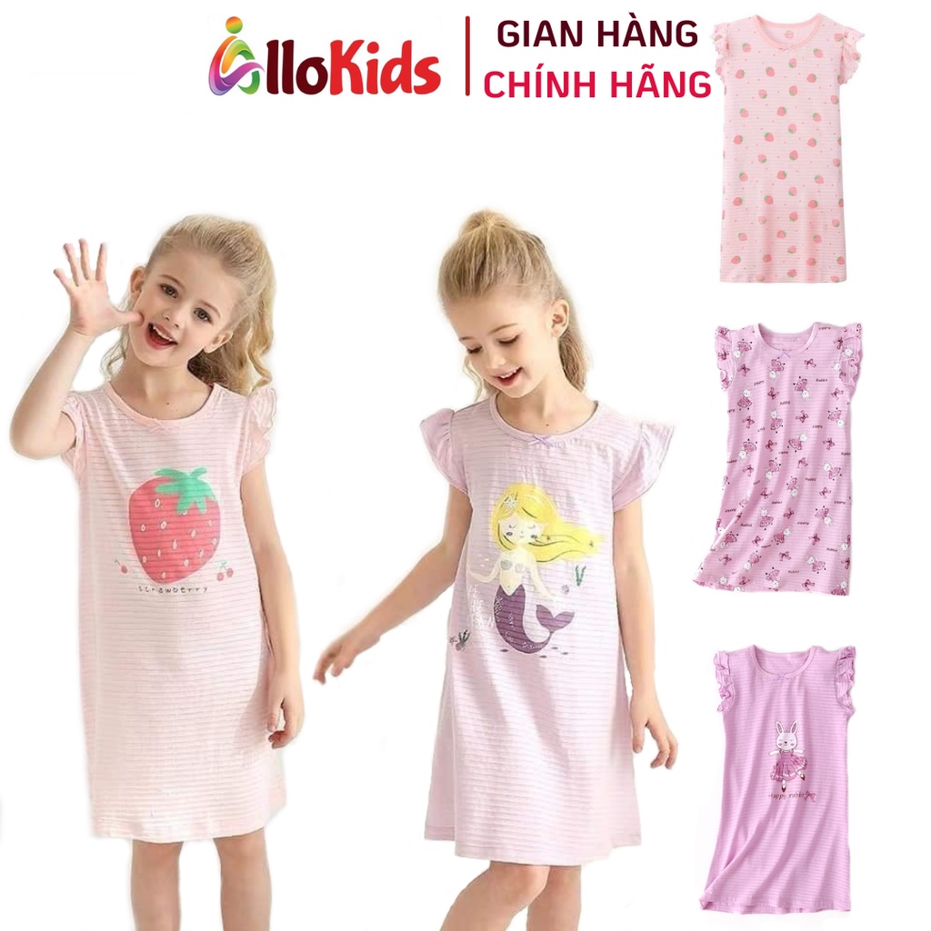 12-52kg Váy cotton xước hè cho bé hãng Mamdadkids #cottonxước