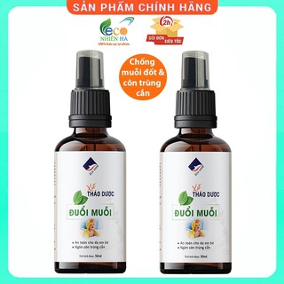 Tinh dầu đuổi muỗi ECOCARE 50ml, tinh dầu thiên nhiên xịt cơ thể, xịt thảo dược