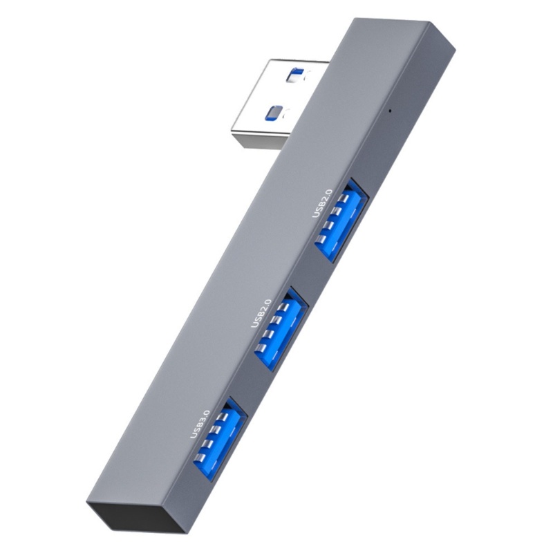 Bộ Chia 3 Cổng USB Type C 1x3.0 + 2x2.0 Bằng Hợp Kim Nhôm Cho Điện Thoại Và Máy Tính