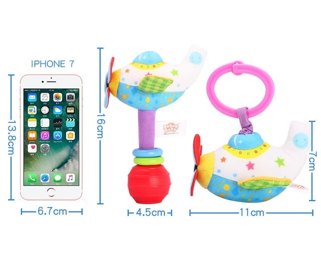 Lục Lạc Treo Nôi Cho Bé Xúc Xắc Bông Ngộ Nghĩnh Vải Cao Cấp Jollybaby TN02