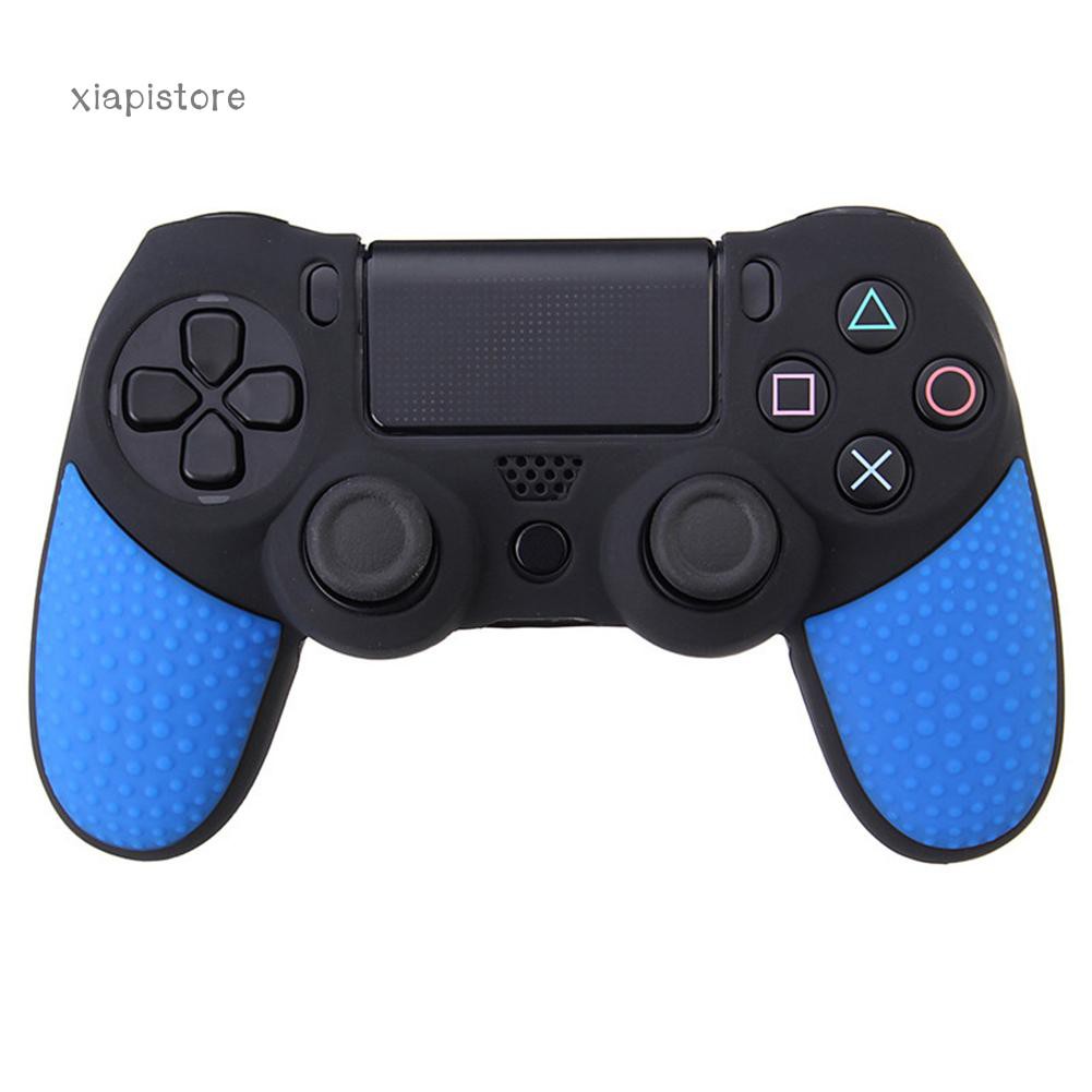 Vỏ Nhựa Silicone Bền Chống Bọc Trượt Cho Tay Cầm Chơi Game Ps4