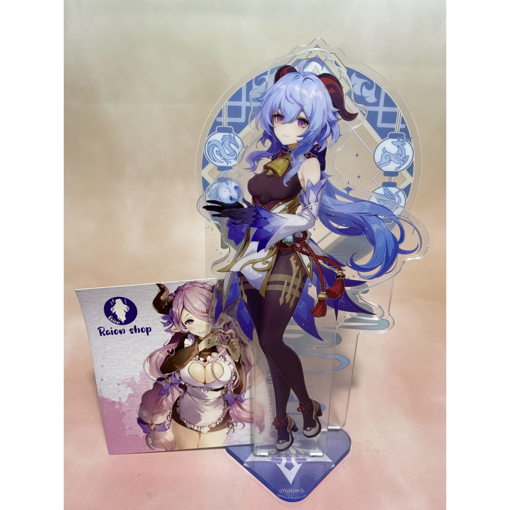 Mô Hình Standee Acrylic Genshin Impact official Liyue CHÍNH HÃNG