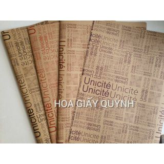 10 tờ Giấy báo chữ Unicite