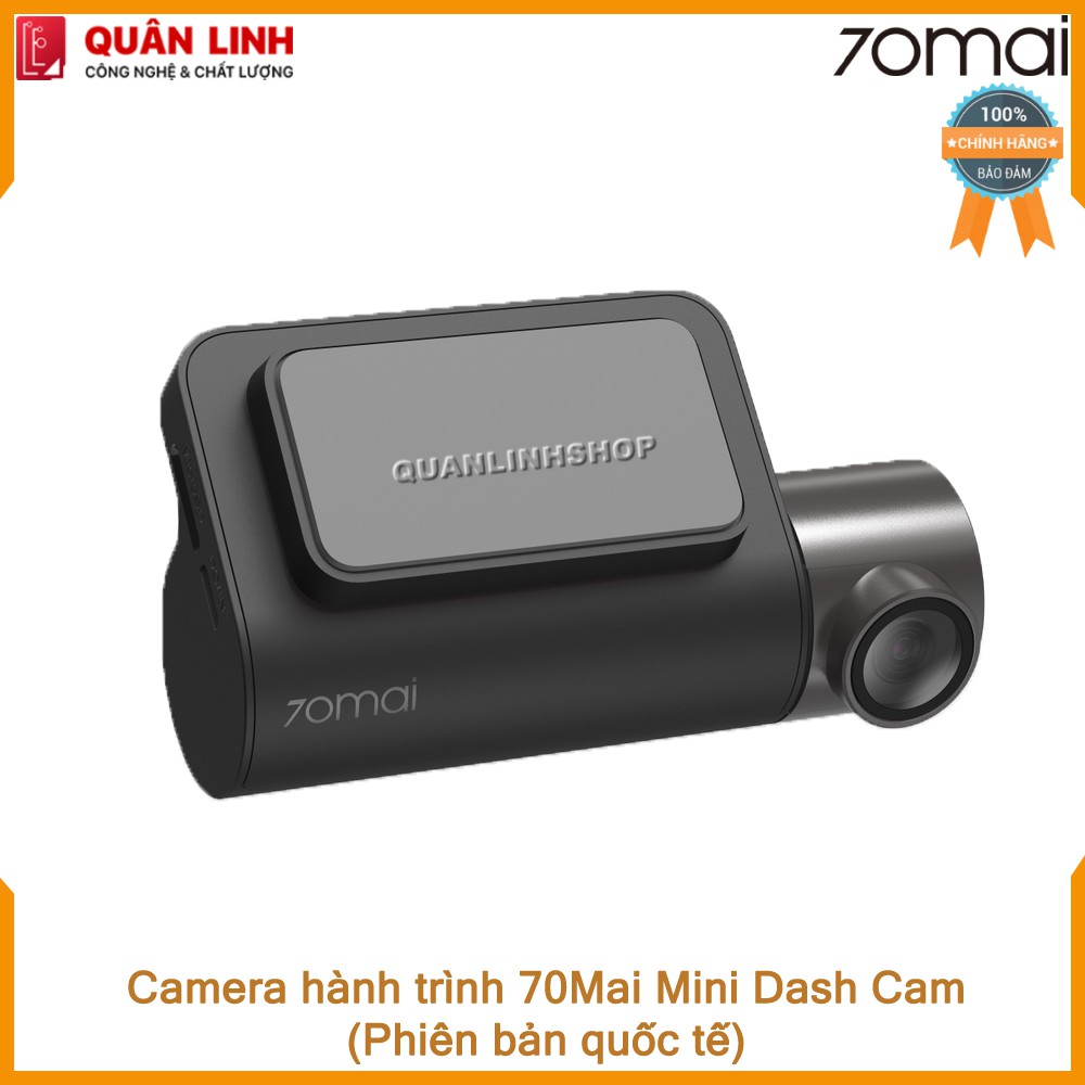Camera Hành Trình Xiaomi 70mai Mini Dash Camera MIDRIVED05 - phiên bản Quốc tế