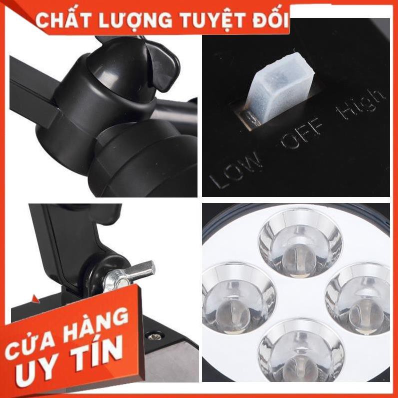 Đèn cảnh quan,Đèn chiếu sân vườn 4 LED cao cấp dễ lắp đặt, không cần dây điện