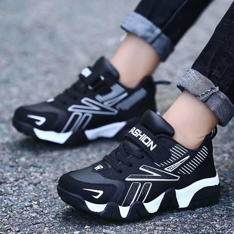 Giày Thể Thao Da Chống Trượt Thời Trang Cho Bé