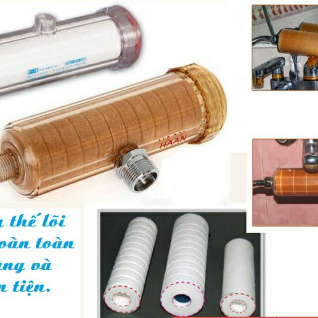 Bộ 3 Lõi Lọc Nước Đa Năng F15