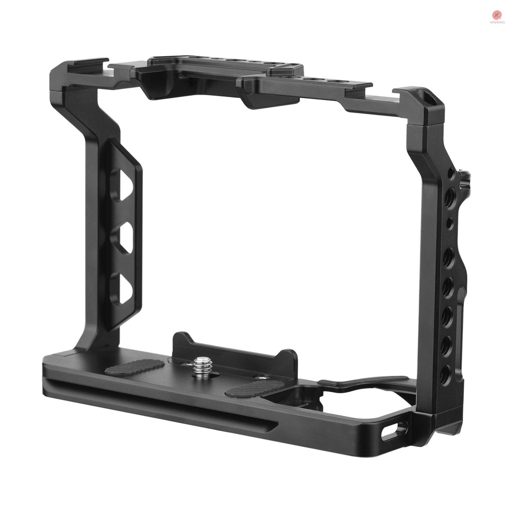 Khung lồng gắn máy ảnh ANDOER hợp kim nhôm với ốc vít 1/4 inch thay thế tiện lợi dành cho Sony A7 IV