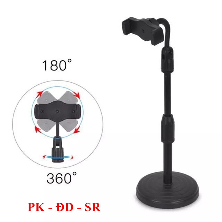 Giá Đỡ Điện Thoại Tăng Chỉnh Chiều Cao TN23 Đế Tròn - Siêu Rẻ