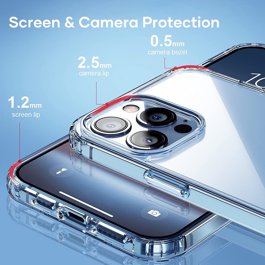 Ốp lưng  iPhone 14/ 14 Plus/ 14 Pro/ 14 Pro Max/ iPhone 13/ 13 Pro/ 13 Pro Max hiệu Rock