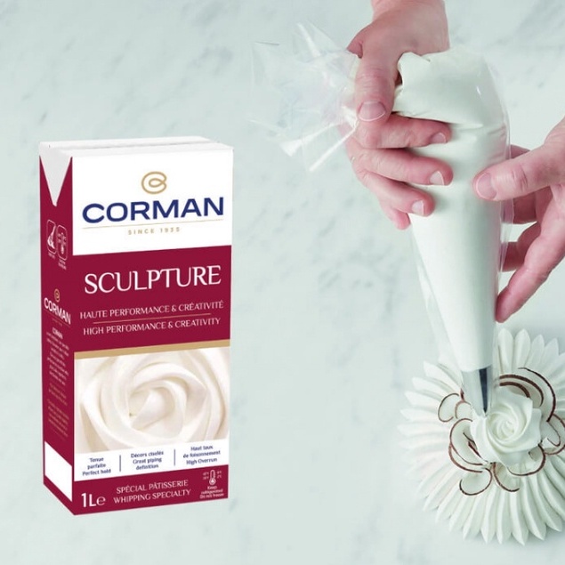 KEM TƯƠI WHIPPING CREAM CORMAN PHÁP 1L