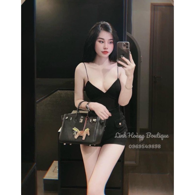 Áo bra 2 dây len gân diêu xịn mịn