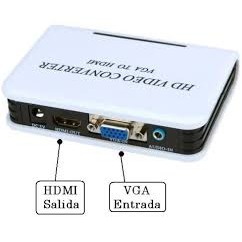 Bộ chuyển VGA sang HDMI 1080P FJGEAR VH001 - Hãng FJGEAR phân phối