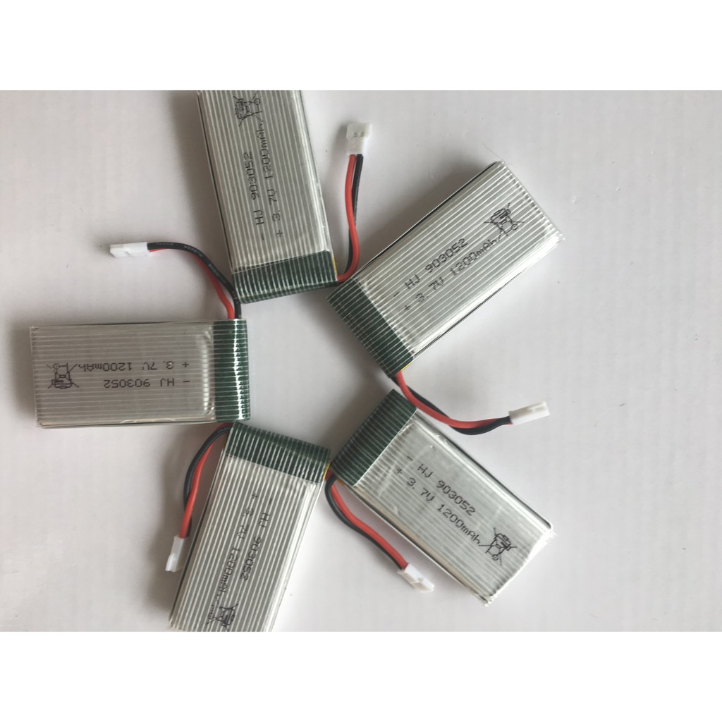 Pin máy bay điều khiển từ xa 3.7V1200mah xe đồ chơi flycam