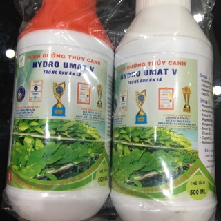 Dung dịch thủy canh cho rau ăn lá