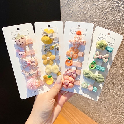 Kẹp Tóc Không Gây Đau Dễ Thương Xinh Xắn Dành Cho Bé Gái 2022