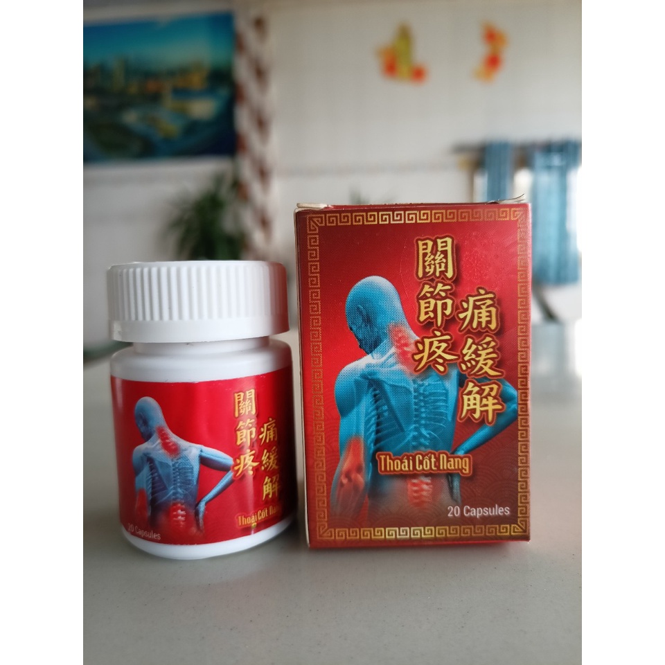 Thoái cốt nang chính hãng Malaysia giảm đau xương khớp hiệu quả Hộp 20 viên