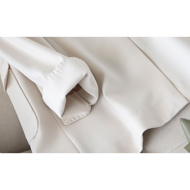 V4001 Zeni - Vest công sở nữ tay lửng màu trắng đẹp màu trắng [ Thương hiệu Lusia Design ] Hàng thiết kế cao cấp