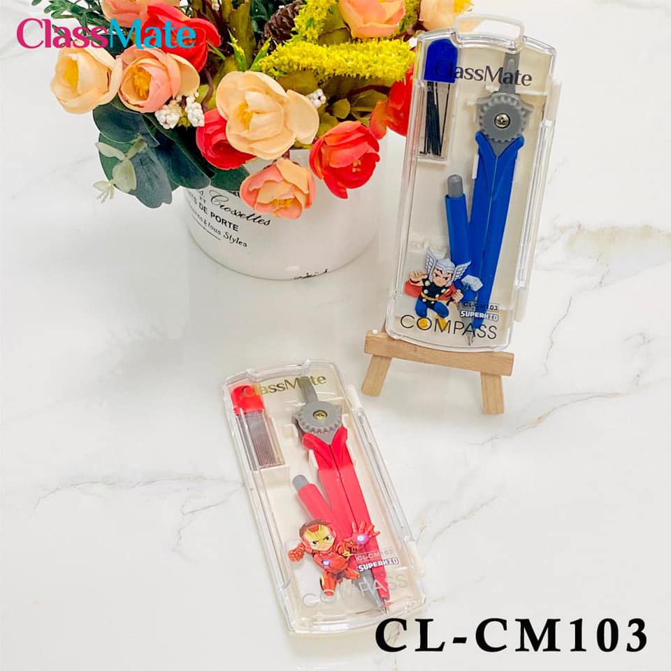 Compa chì kim/chì gỗ –Classmate, Hồng Hà - CM101/CM103/CM105/CM112/HH3215 - chuẩn chất lượng - vpp Diệp Lạc