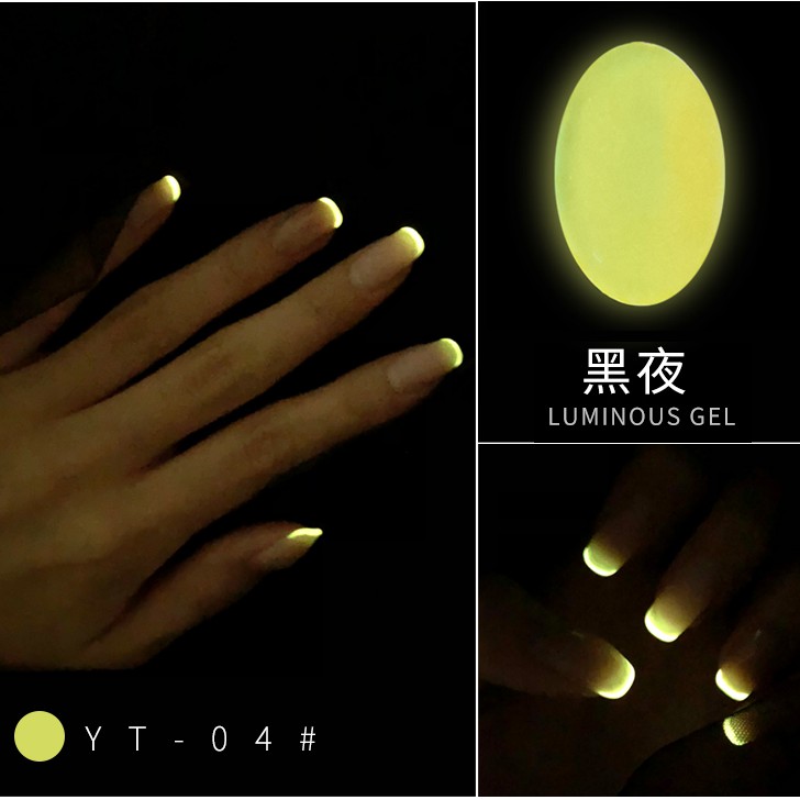 Sơn gel AS - dạ quang phát sáng mã YT