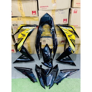 Dàn áo honda winner v1 9 món đen bóng .