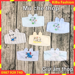 5 chiếc che thóp sơ sinh hình tai thỏ, băng đô cho bé, thóp sơ sinh - tss - tk0250 - mũ/ nón che thóp cho bé