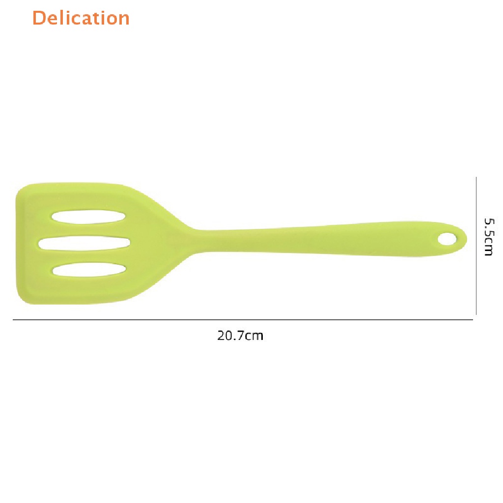 [Delication] 1PC Silicone Kitchen Utensil Shovel Slotted Turner Cooking Tool Spatula