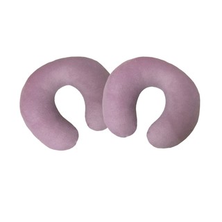 Combo 2 gối kê cổ chữ U du lịch berry U2TIM (Tím Nhạt)