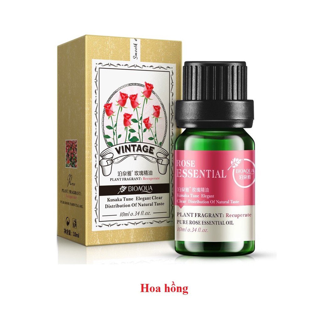 Tinh dầu tự nhiên dưỡng ẩm mịn da Vintage Essential Oil Bioaqua | BigBuy360 - bigbuy360.vn