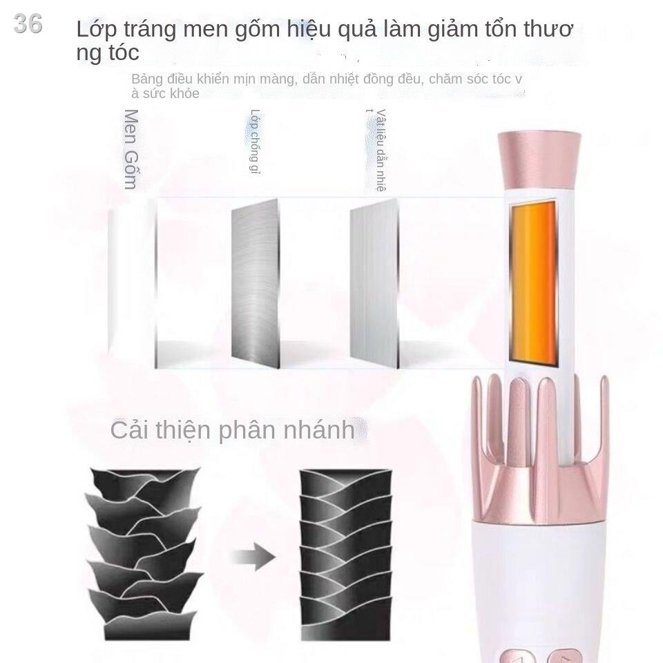 Máy Uốn Tóc Làm Xoăn Xoay Tự Động 360 💗Độ Hàng Chính Hãng Bảo Hành 6 Tháng.💗Tặng 1 Gương Mini
