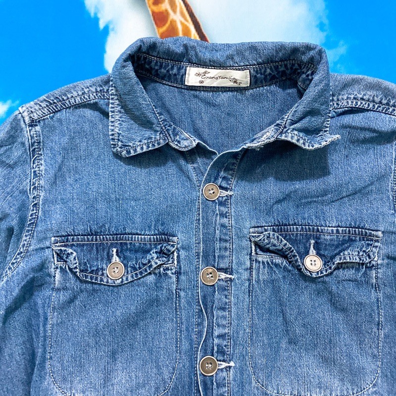 Size L đồ bay jumsuit denim ngắn cực đẹp