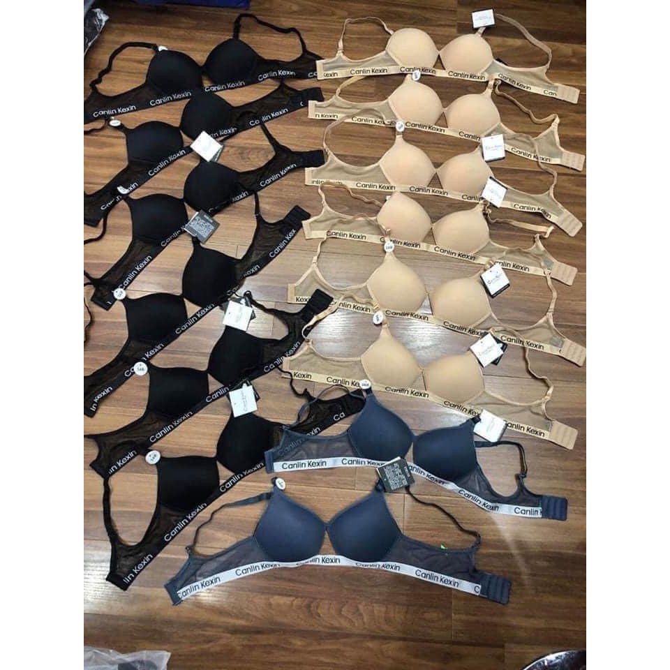 Áo ngực CK không gọng, áo lót ngực đệm mỏng 3cm - pk58