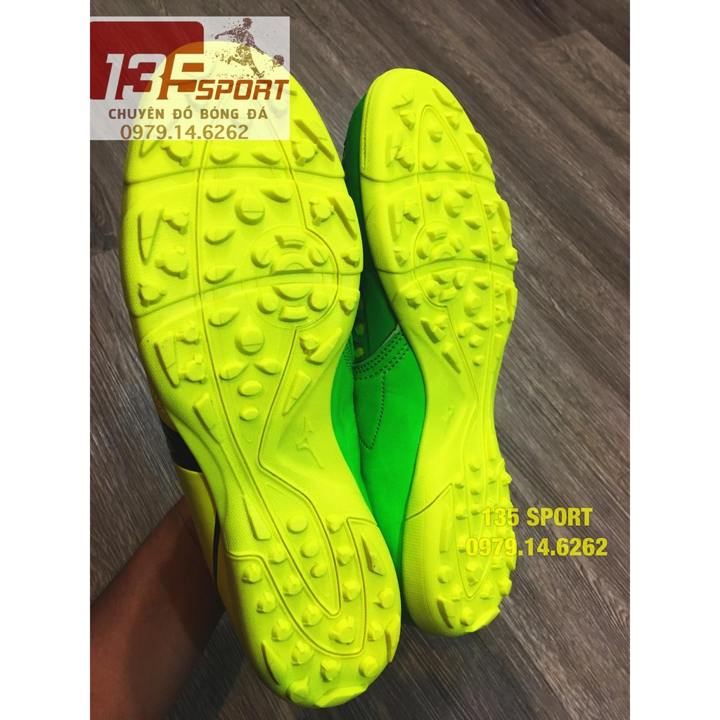 Giày đá bóng Mizuno Ignitus TF Vàng xanh
