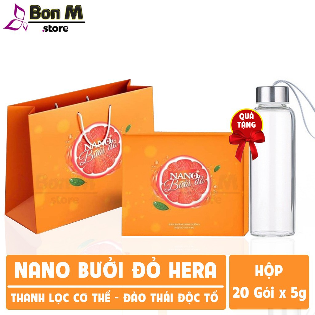Nano Bưởi Đỏ Hera ⚡FREESHIP⚡ Hỗ Trợ Giảm Cân, Làm Đẹp Da, Giảm Mỡ Bụng, Thanh Lọc Cơ Thể, Nâng Cao Sức Đề Kháng | BigBuy360 - bigbuy360.vn