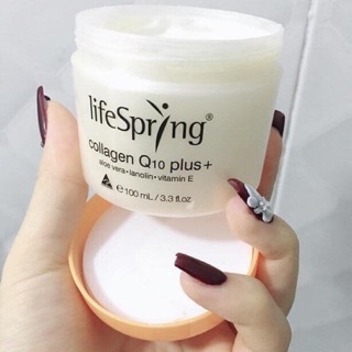 Kem nhau thai cừu LifeSpring Collagen Q10 plus+