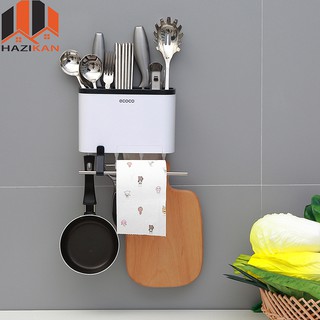 Hộp cắm đũa thìa ecoco treo tường zaki11