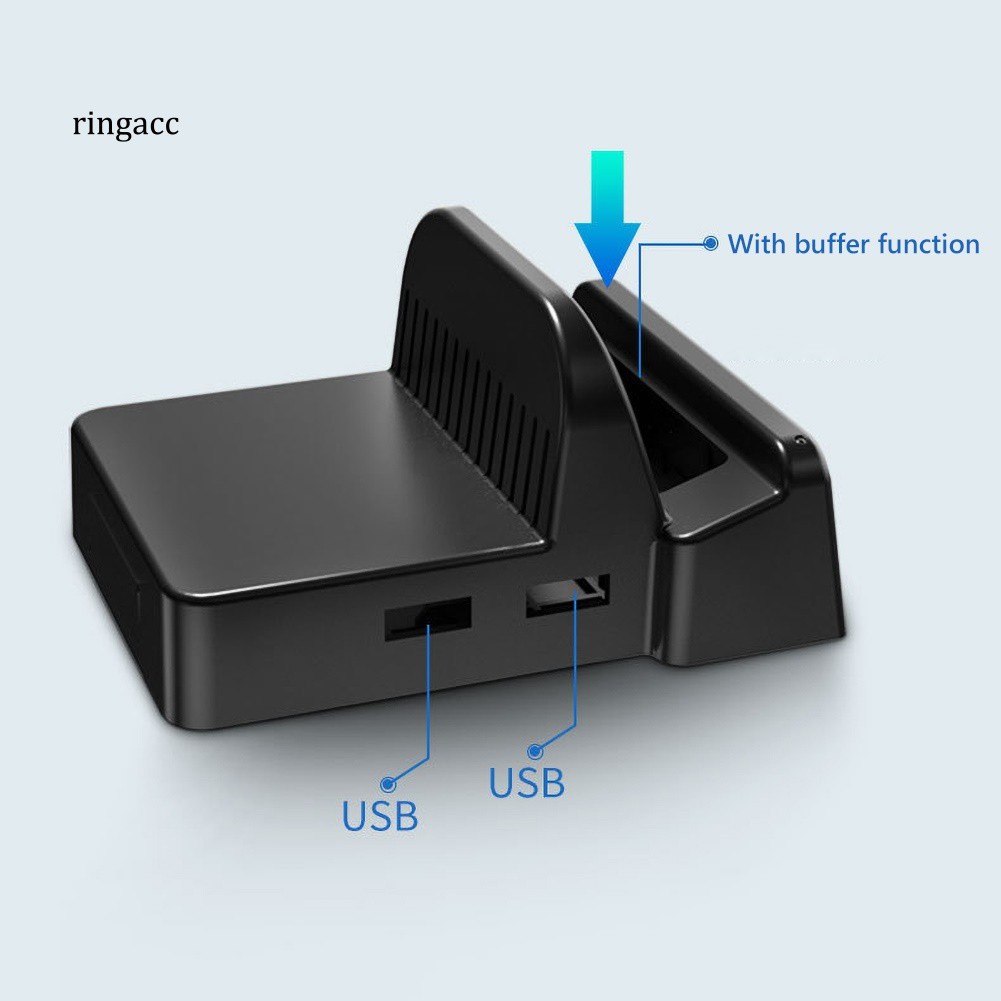 Đế sạc kiêm đế tản nhiệt cho tay cầm điều khiển chơi game NS Switch thiết kế dễ mang theo DIY