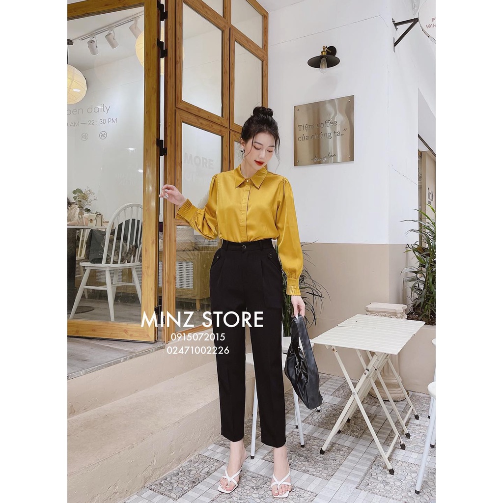Quần baggy 3 khuy