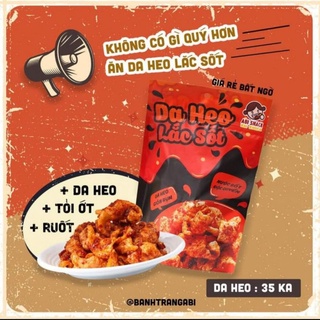 Da heo lắc sốt siêu phẩm abi snack - bánh tráng abi