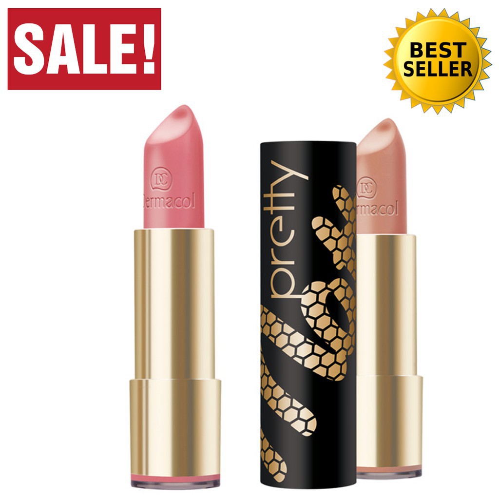 [Mã FMCGM50 - 8% đơn 250K] Son lỳ Dermacol Pretty Matte Lipstick 3.5ml