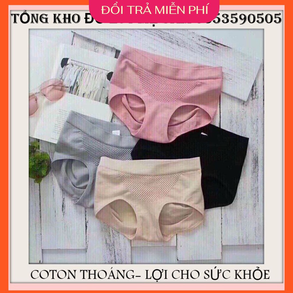 Quần lót nữ kháng khuẩn túi zip xịn ( Size 40-60 kg )