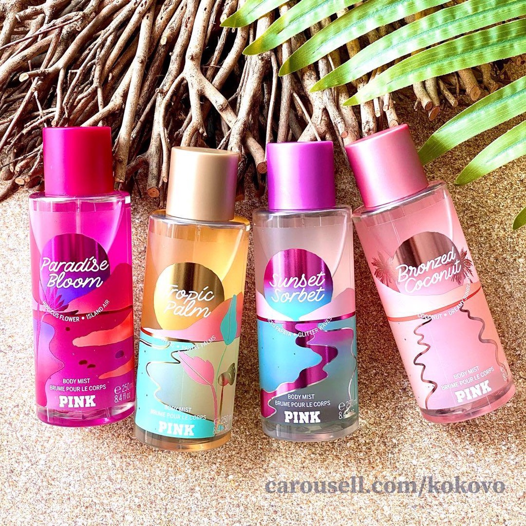 ✦GH✦ Xịt thơm body mist Pink Limited Edition Pink Paradise 250ml