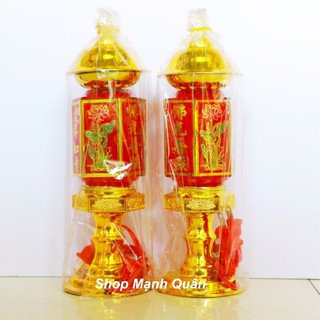Cặp đèn thờ lục giác ..