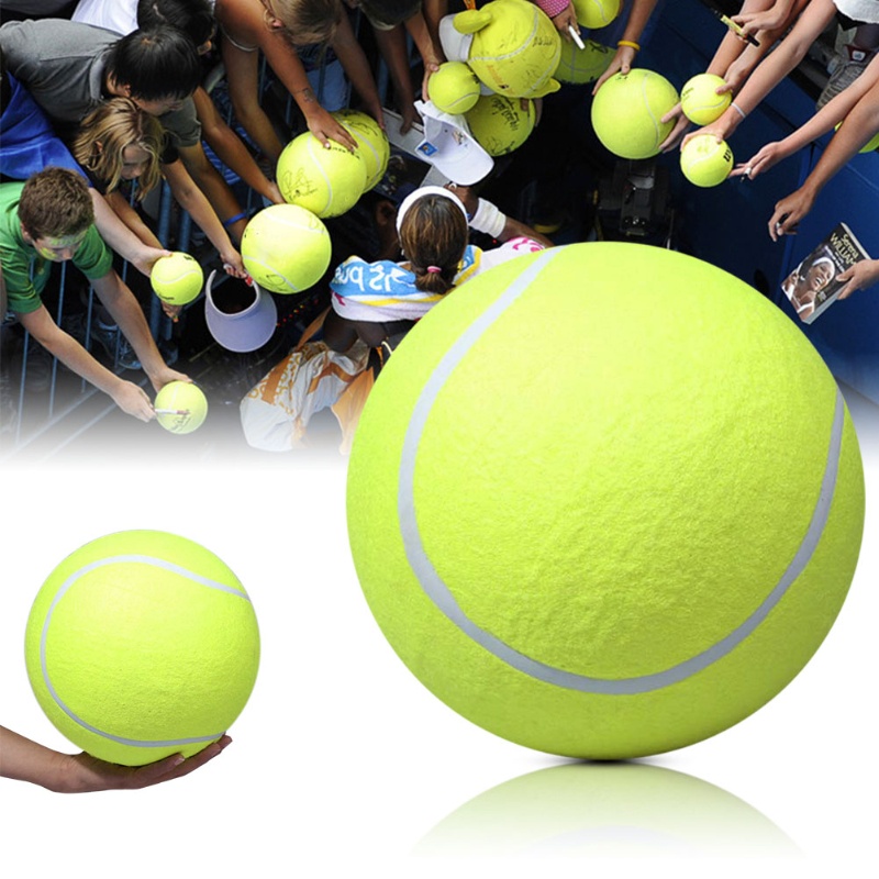 Bóng tennis đồ chơi khổng lồ 24cm có chữ ký JUMBO