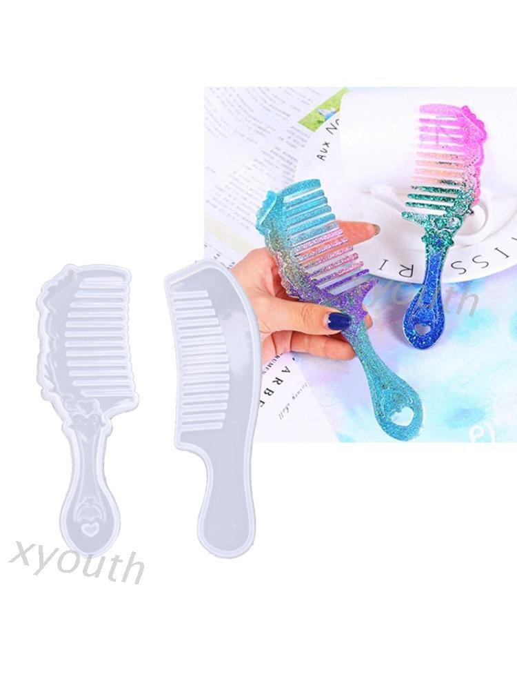 HANDMADE Khuôn Nhựa Làm Đồ Trang Sức Hình Lược 3d Xy '2