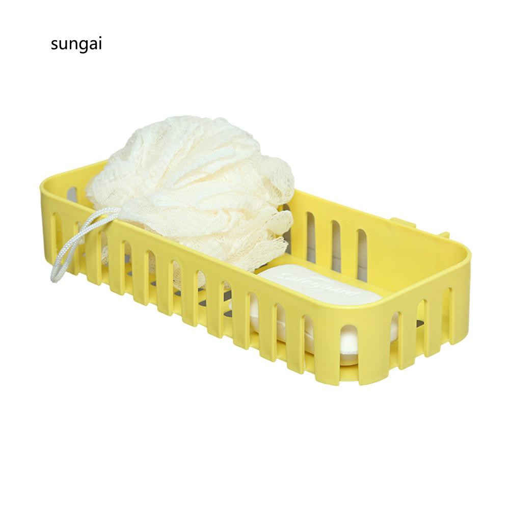 Khay để đồ treo tường đa năng bằng nhựa kích thước 26cm x 11cm x 4.5cm tiện dụng | BigBuy360 - bigbuy360.vn